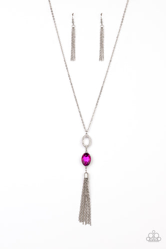 Unstoppable Glamour Pink Necklace
