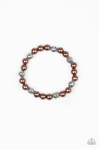 Poised For Perfection Brown Bracelet