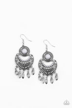 Load image into Gallery viewer, Mantra to Mantra Silver Earring