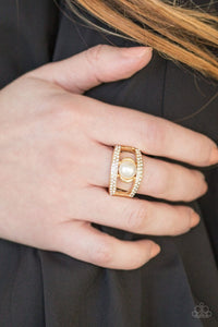 Bank Run Gold Ring