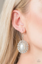 Load image into Gallery viewer, Mega Movie Star White Earring