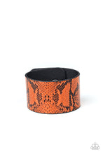 Load image into Gallery viewer, It&#39;s A Jungle Out There Orange Bracelet