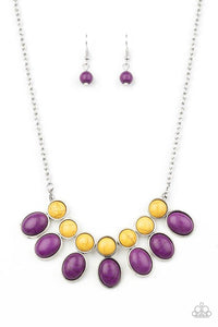 Environmental Impact Purple Necklace