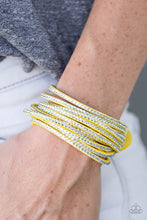 Load image into Gallery viewer, Do The Hustle Yellow Bracelet