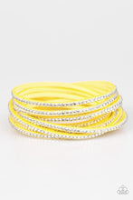 Load image into Gallery viewer, Do The Hustle Yellow Bracelet