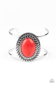 Desert Aura Red Bracelet