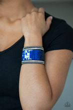 Load image into Gallery viewer, MERMAIDS Have More Fun Blue Bracelet