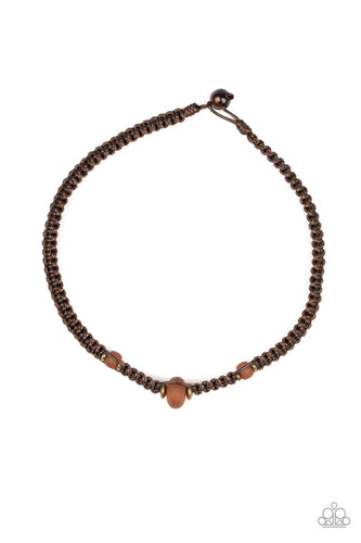 Maui Beach Brown Necklace