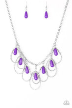 Load image into Gallery viewer, Tango Tempest Purple Necklace