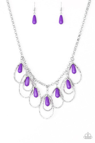 Tango Tempest Purple Necklace