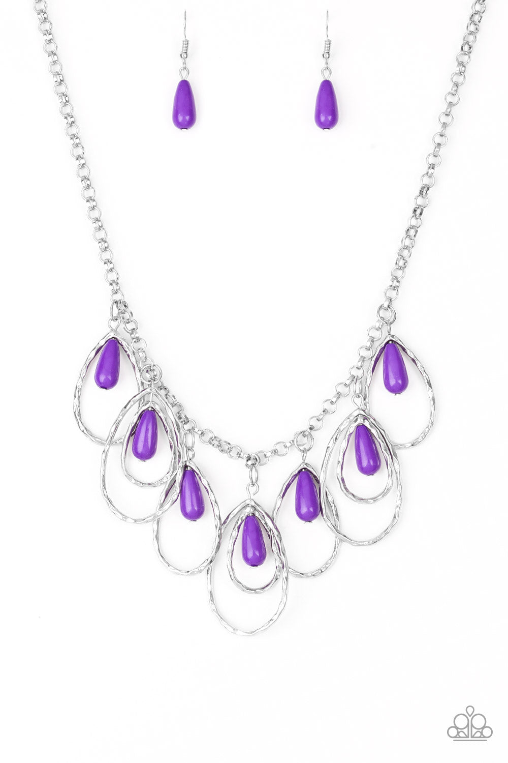 Tango Tempest Purple Necklace