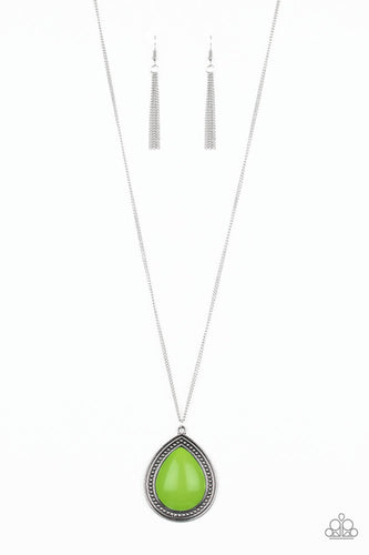 Chroma Courageous Green Necklace
