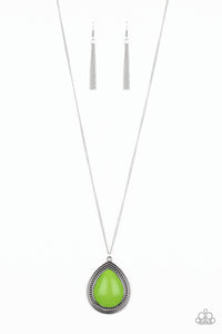 Chroma Courageous Green Necklace