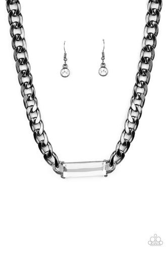 Urban Royalty Black Necklace