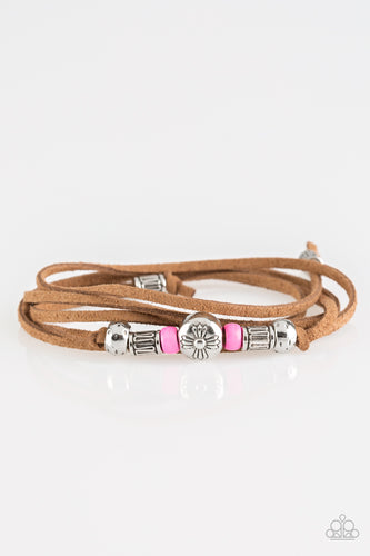 Find Your Way Pink Bracelet