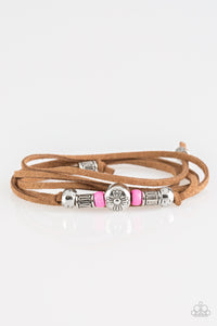 Find Your Way Pink Bracelet