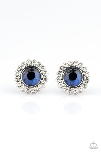 Floral Glow Blue Earring