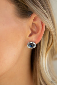 Floral Glow Blue Earring