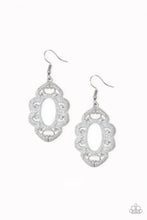 Load image into Gallery viewer, Mantras and Mandalas White Earring