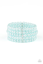 Load image into Gallery viewer, Pearl Bliss Blue Bracelet