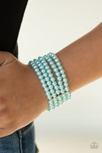 Load image into Gallery viewer, Pearl Bliss Blue Bracelet