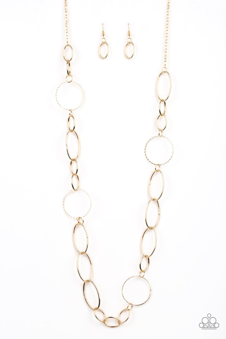 Perfect MISMATCH Gold Necklace