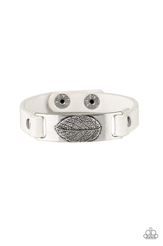 Take The LEAF White Bracelet