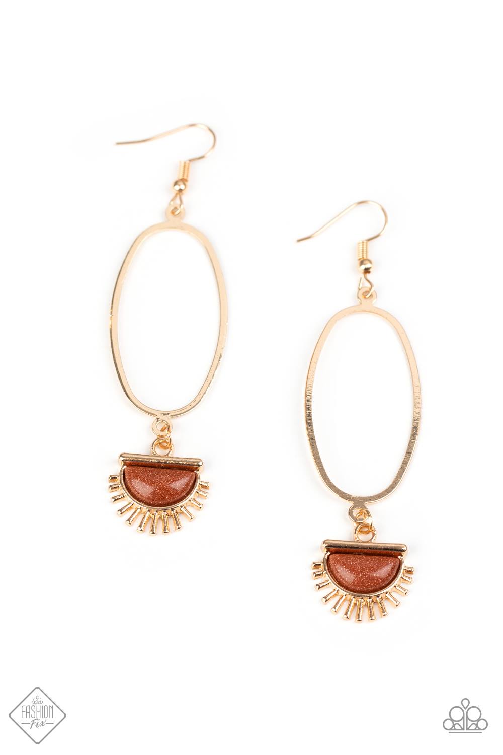 SOL Purpose Gold Earring