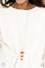 Load image into Gallery viewer, Serene Sheen Gold Necklace