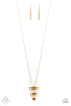 Load image into Gallery viewer, Serene Sheen Gold Necklace