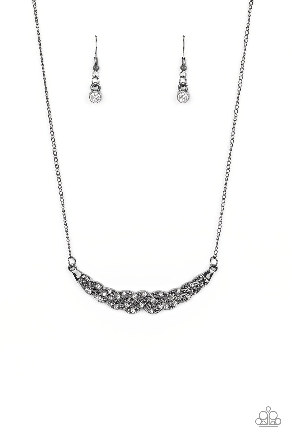 Whatever Floats Your YACHT Black Necklace
