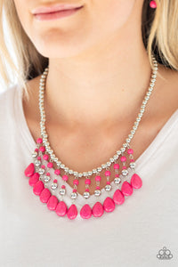 Rural Revival Pink Necklace
