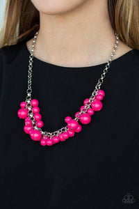 Walk This BROADWAY Pink Necklace