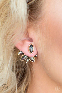 Fanciest Of Them All Gold Earring