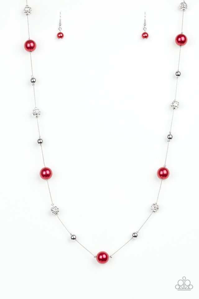 Eloquently Eloquent Red Necklace