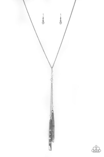 Timeless Tassels White Necklace