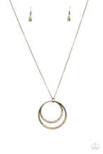 Load image into Gallery viewer, Front And EPICENTER Brass Necklace