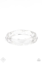 Load image into Gallery viewer, Clear-Cut Couture White Bracelet