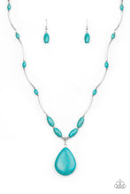 Load image into Gallery viewer, Explore The Elements Blue Necklace