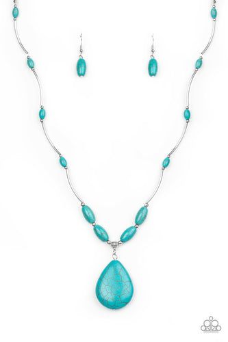 Explore The Elements Blue Necklace