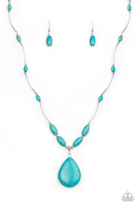 Explore The Elements Blue Necklace