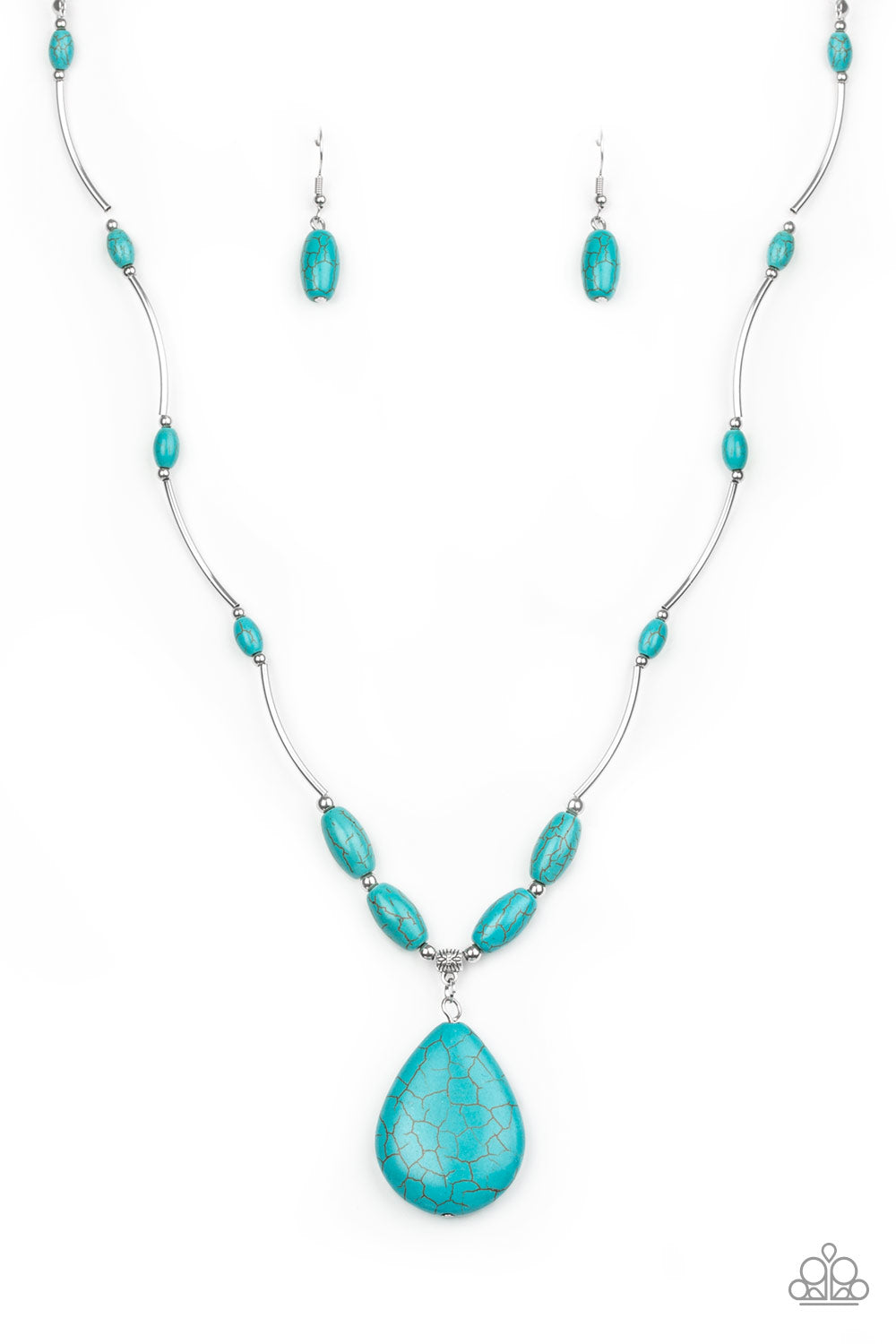 Explore The Elements Blue Necklace