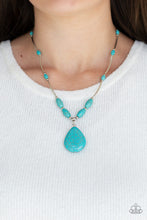 Load image into Gallery viewer, Explore The Elements Blue Necklace