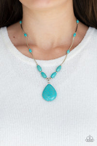 Explore The Elements Blue Necklace