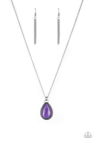 On The Home FRONTIER Purple Necklace