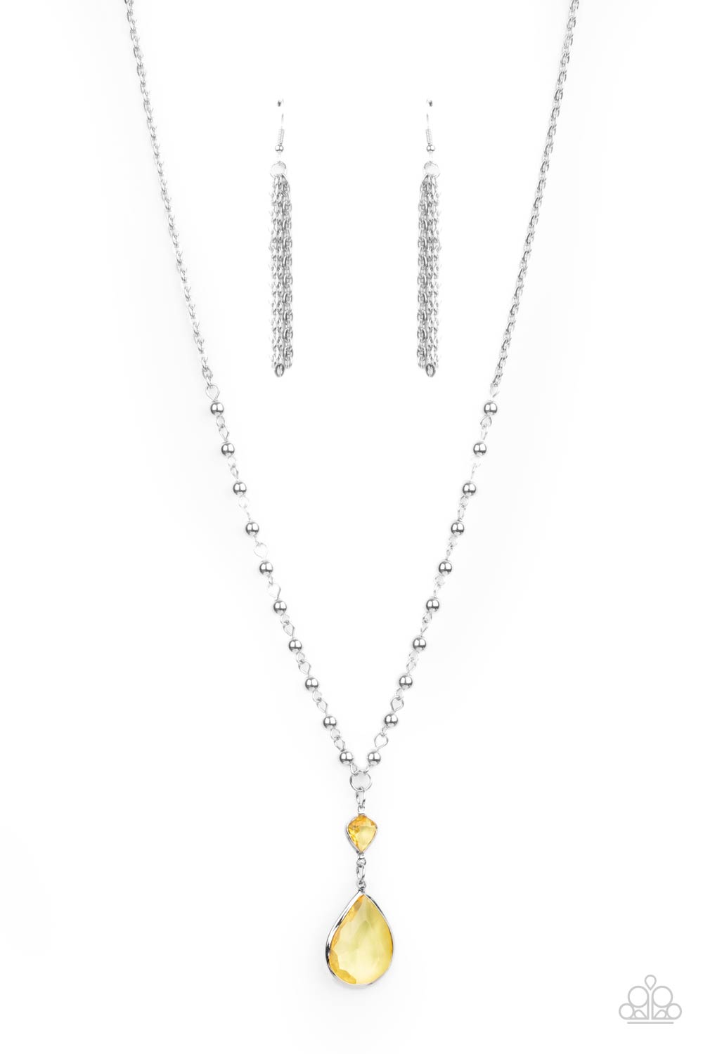 Titanic Splendor Yellow Necklace