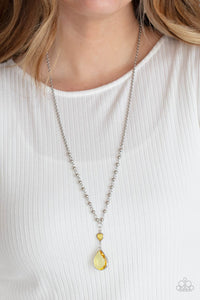 Titanic Splendor Yellow Necklace