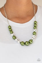 Load image into Gallery viewer, Take Note Green Necklace