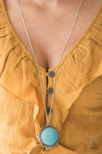 Load image into Gallery viewer, Run Out Of RODEO Blue Necklace