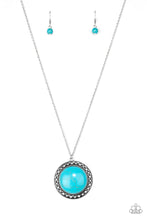Load image into Gallery viewer, Run Out Of RODEO Blue Necklace